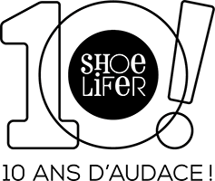 logo shoelifer 10ans 200px